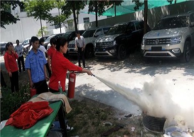 科發(fā)工業(yè)園組織消防安全知識培訓(xùn)，擰緊員工思想“安全螺絲”